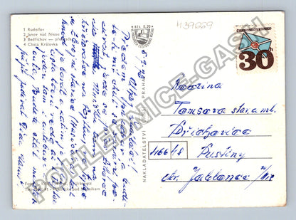 Pohlednice Jizerské hory Rudolof Janov Bedřichov Chata (M39669)