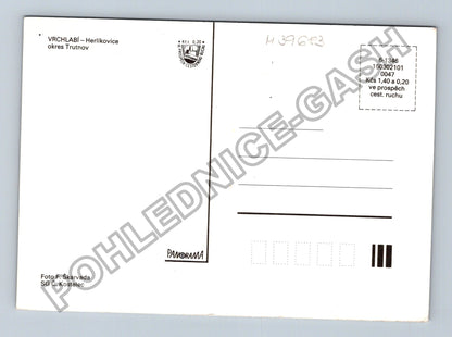 Pohlednice Vrchlabí Herlíkovice okres Trutnov koláž motivů (M39683)