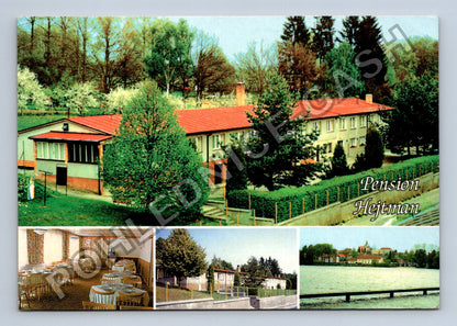 Pohlednice Chlum u Třeboně Pension Hejtman rybník (M39690)