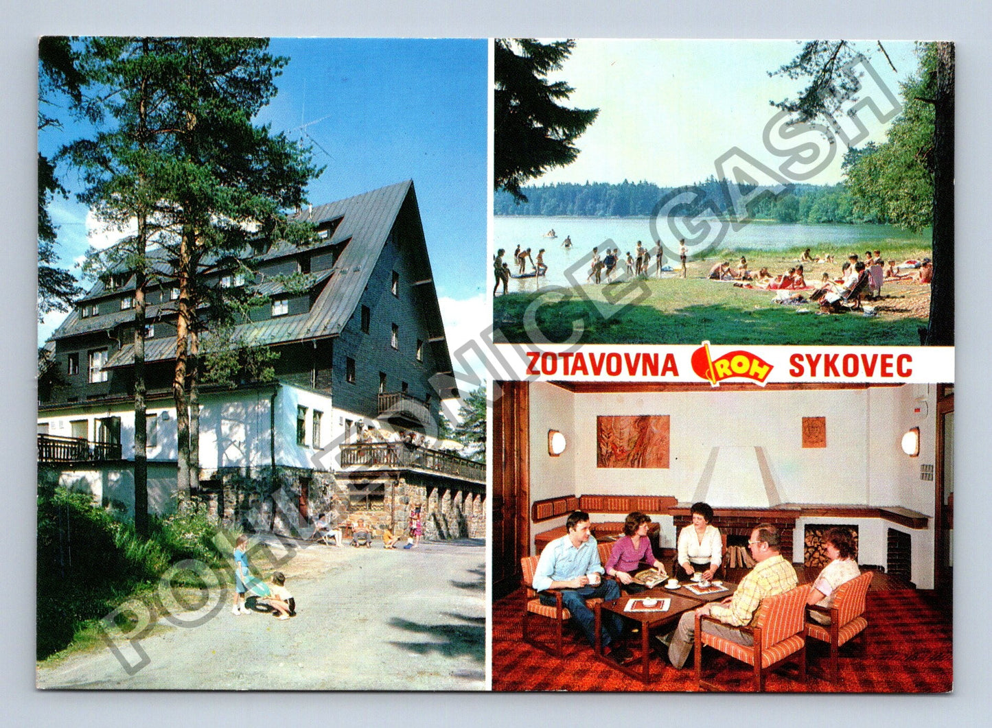 Pohlednice Českomoravská vrchovina Fryšava Tři Studně hotel (M39712)