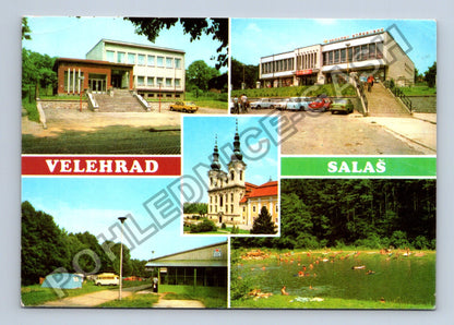 Pohlednice Velehrad Salaš koláž motivů (M39716)