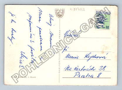 Pohlednice Krkonoše Strážné koláž zimních motivů (M39723)