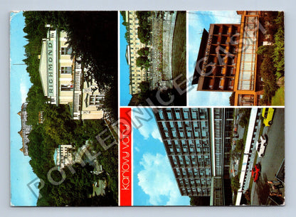 Pohlednice Karlovy Vary Sanatorium Richmond Švýcarský dvůr (M39731)