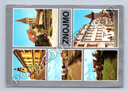 Pohlednice Znojmo Dolní česká ulice Náměstí Svobody Hradební (M39735)