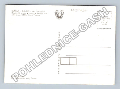 Pohlednice Šumava Boubín Boubínský prales Lenora Kubova Huť (M39737)