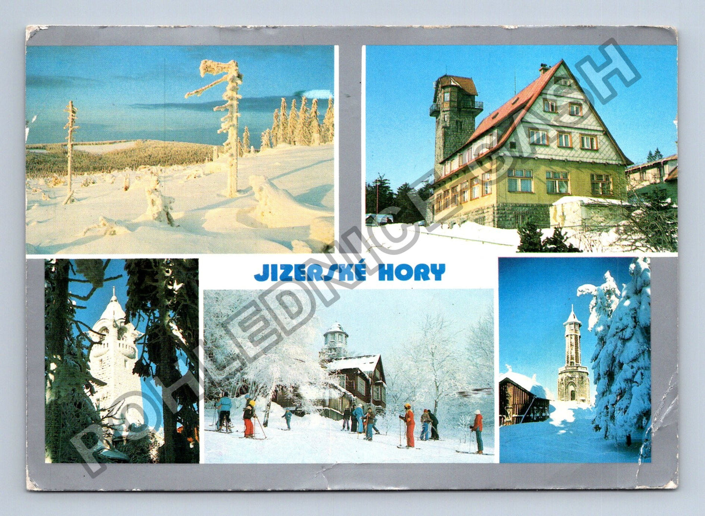 Pohlednice Jizerské hory Královka Černá Studnice Rozhledna (M39743)