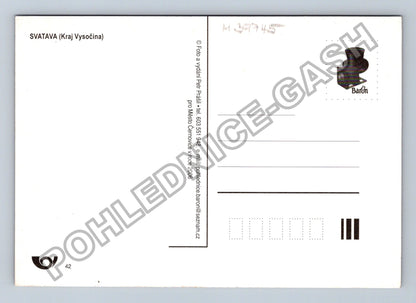 Pohlednice Svatava Kraj Vysočina koláž motivů 2006 (M39745)