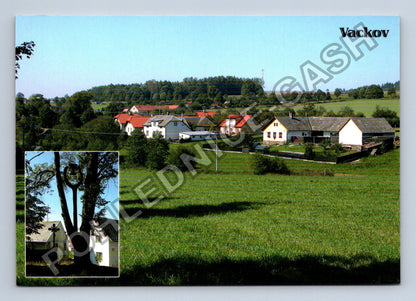 Pohlednice Vackov Kraj Vysočina koláž motivů 2006 (M39746)