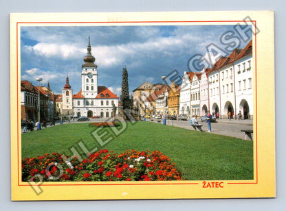 Pohlednice Žatec Náměstí Svobody (M39749)
