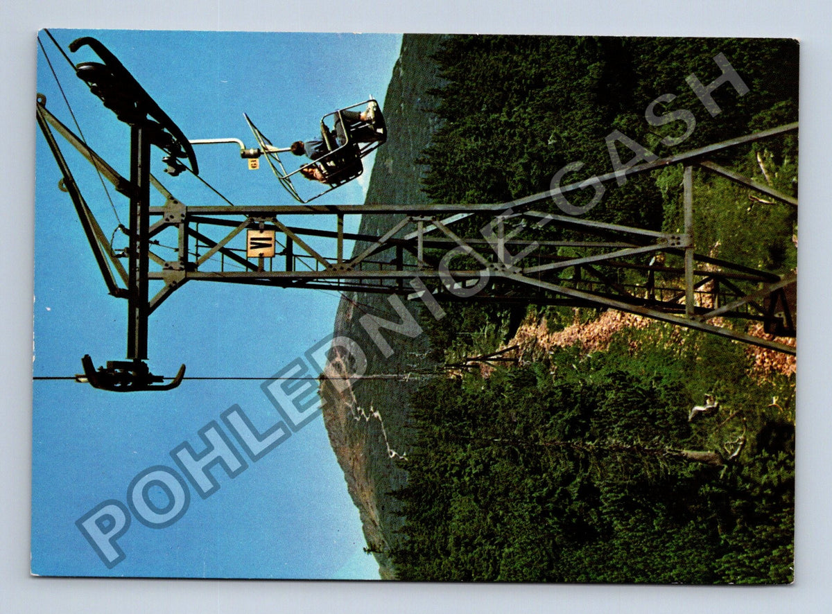 Pohlednice Krkonoše lanovka na Sněžku (M39752)