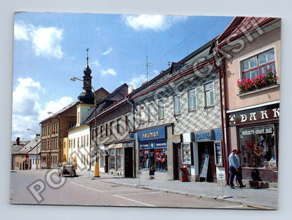 Pohlednice Nové Město na Moravě Historické měšťanské domy (M39757)