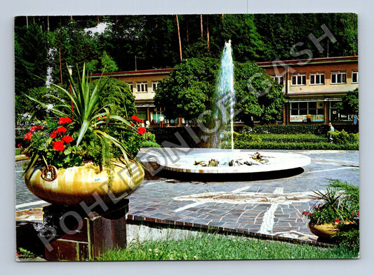 Pohlednice Luhačovice Bruselská fontána (M39767)