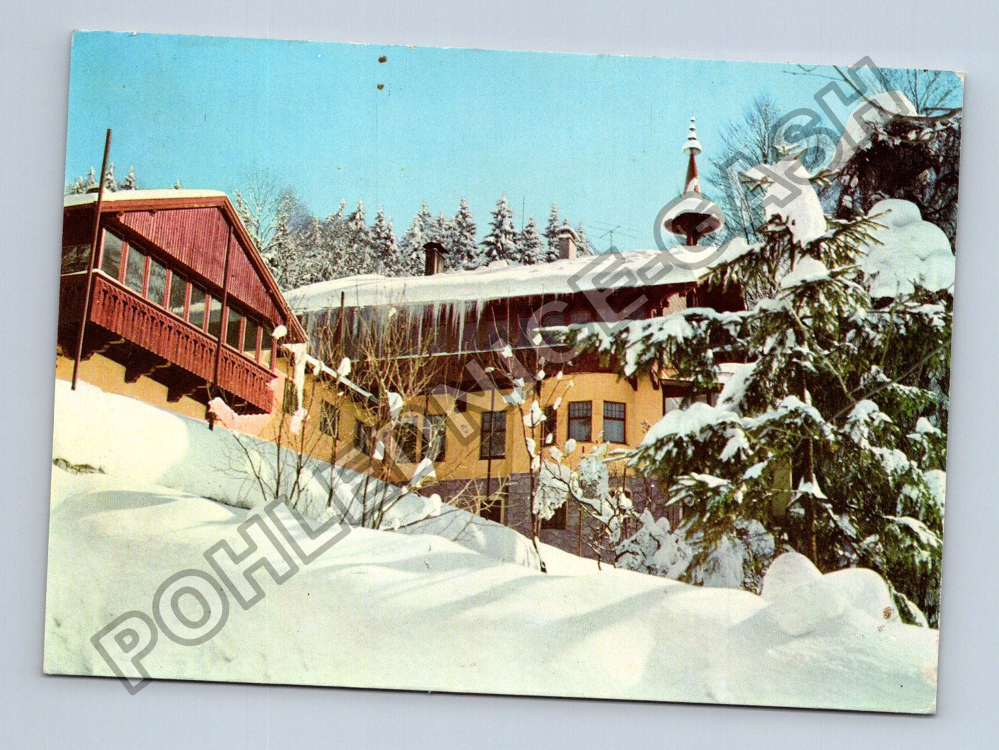 Pohlednice Liberec Starý Harcov Zotavovna Orion zima (M39768)