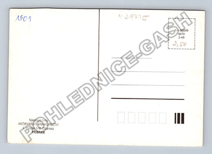 Pohlednice Příbram Plzeňská ulice (M39775)