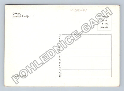 Pohlednice Opava Náměstí 1. máje (M39779)