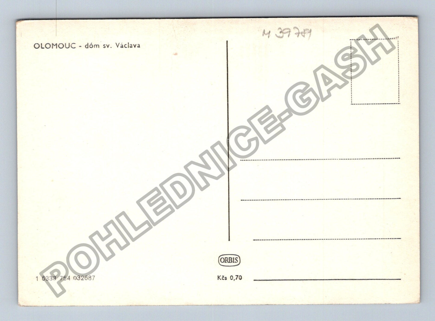 Pohlednice Olomouc dóm sv Václava (M39781)