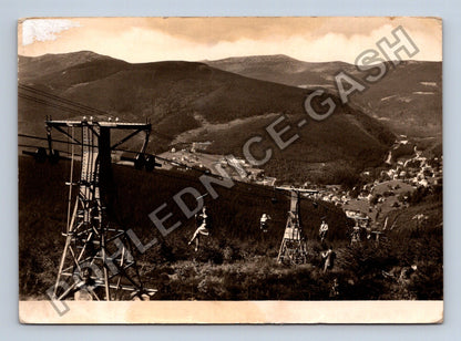 Pohlednice Krkonoše Špindlerův Mlýn Lanovka na Pláň (M39787)