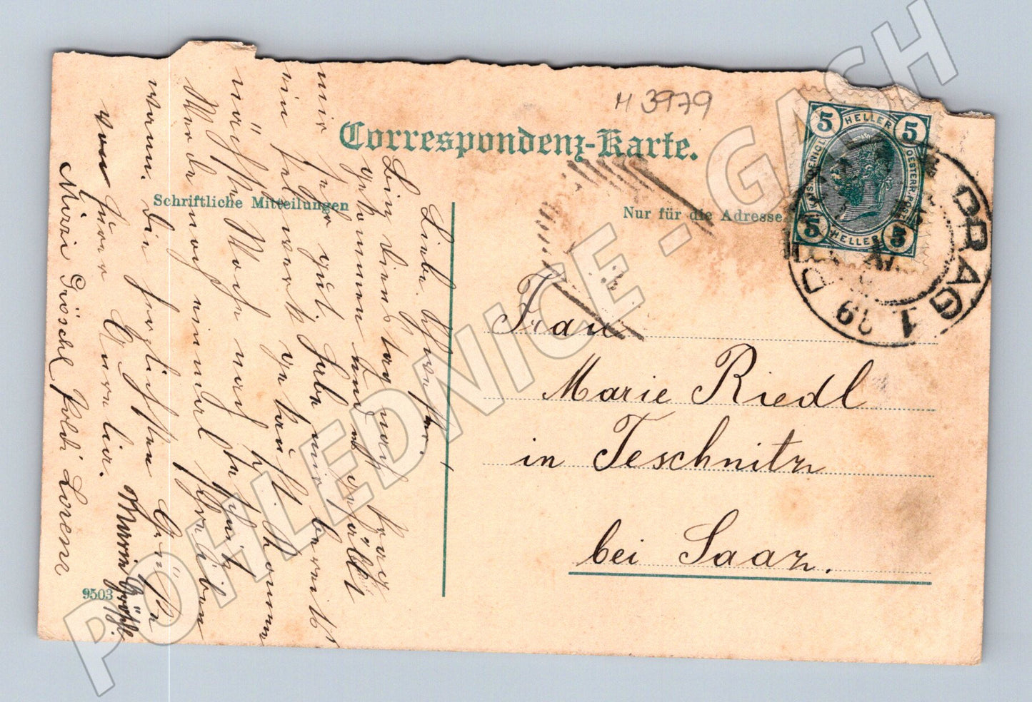 Pohlednice Praha Staroměstský orloj historický motiv (M3979)