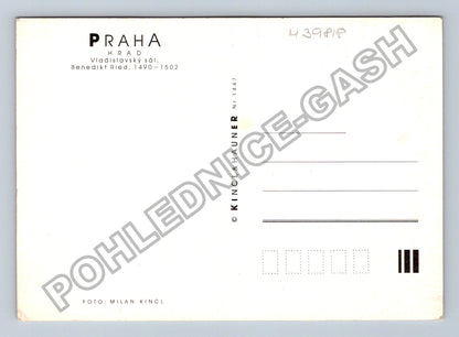 Pohlednice Praha Hrad Vladislavský sál Benedikt Ried (M39818)