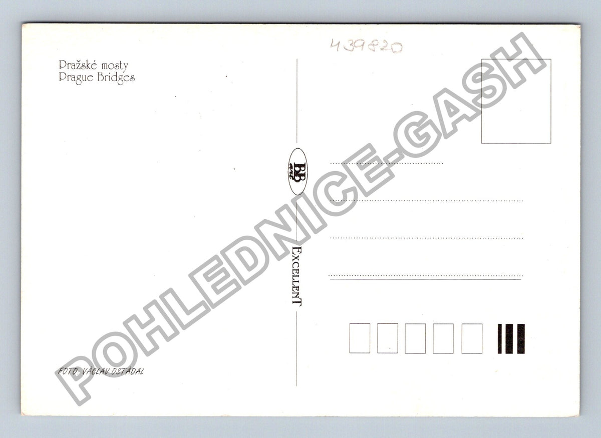 Pohlednice Praha Pražské mosty (M39820)