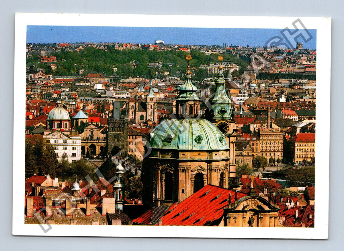 Pohlednice Praha Chrám sv Mikuláše 1993 (M39826)