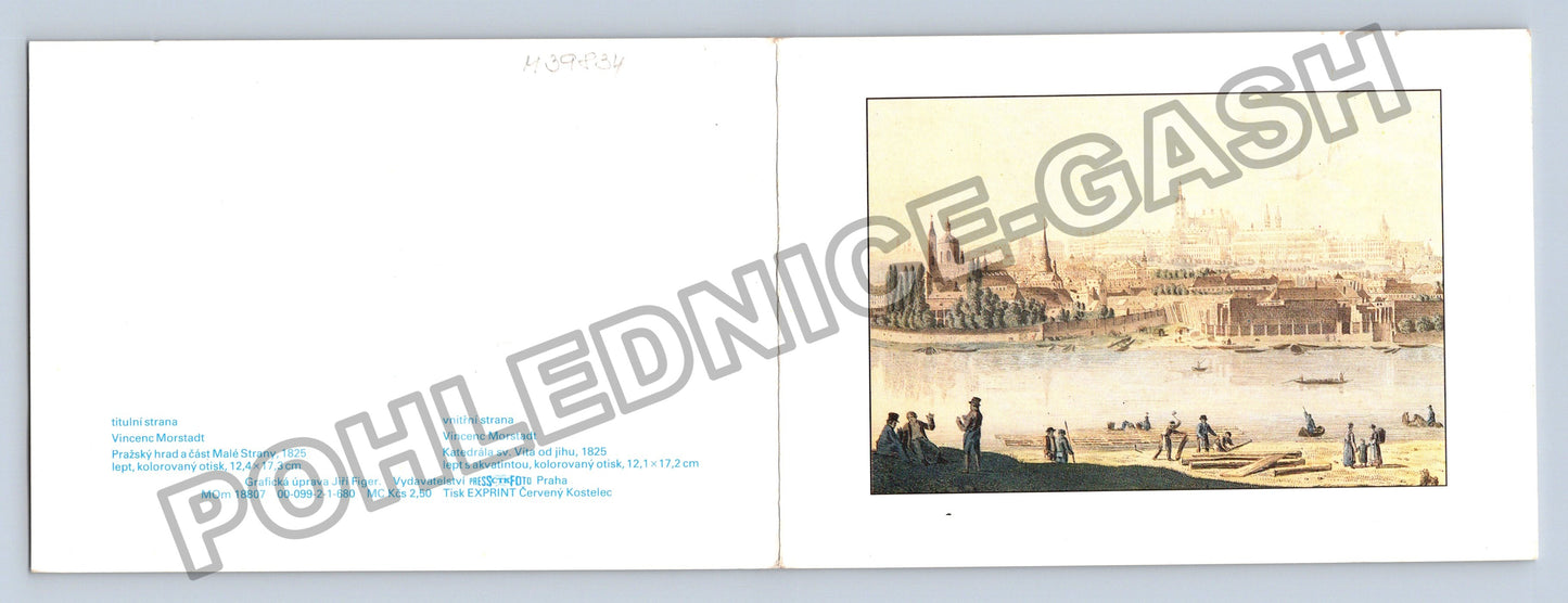 Pohlednice Praha Pražský hrad Katedrála sv Víta reprint (M39834)