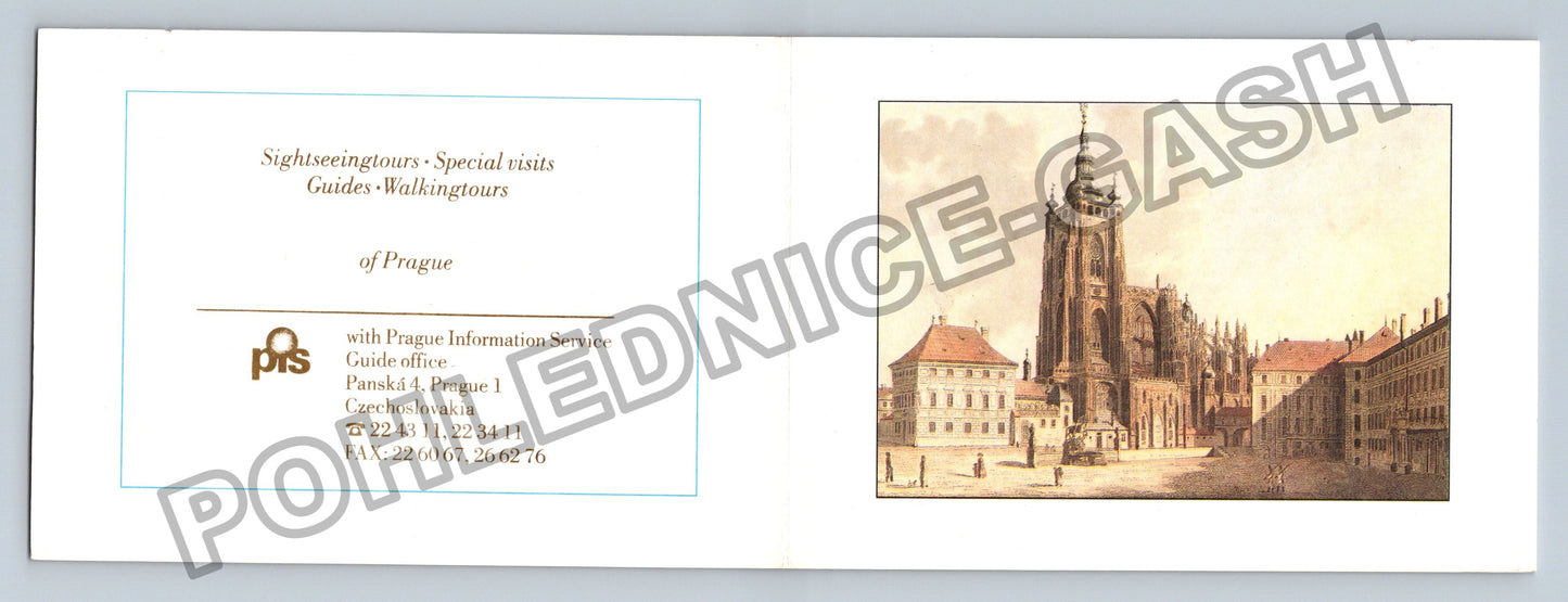 Pohlednice Praha Pražský hrad Katedrála sv Víta reprint (M39834)