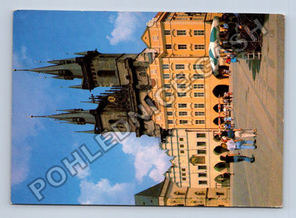 Pohlednice Praha Staroměstské náměstí s Týnským chrámem (M39839)