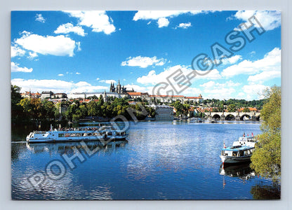 Pohlednice Praha Pražský hrad Karlův most Vltava (M39847)