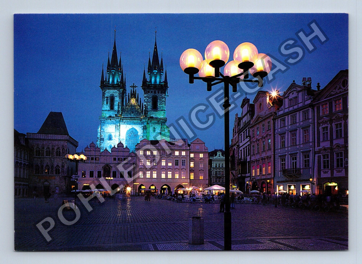 Pohlednice Praha Staroměstské náměstí Týnský chrám (M39848)