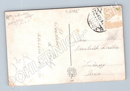 Pohlednice Praha Hradčany kolorovaný motiv (M3985)