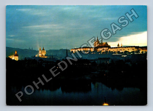 Pohlednice Praha Slavnostně osvětlené Hradčany (M39866)