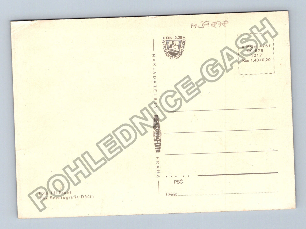 Pohlednice Praha Invalidovna sídliště věžový dům (M39878)