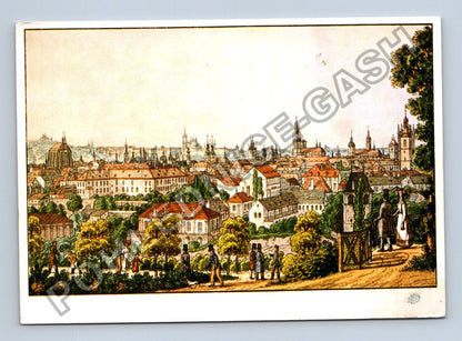 Pohlednice Praha z hradeb Vincenc Morstadt (M39896)