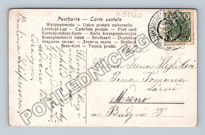 Pohlednice Kytice macešek (M39920)
