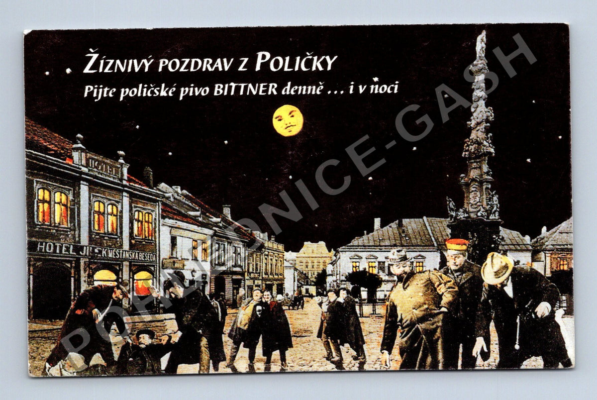 Pohlednice Polička Žíznivý pozdrav z Poličky (M39930)