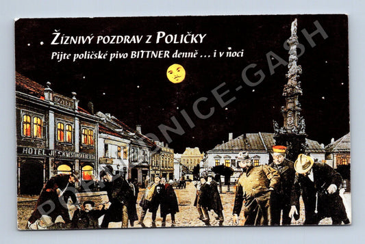 Pohlednice Polička Žíznivý pozdrav z Poličky (M39930)