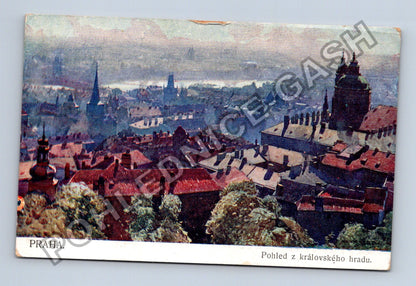 Pohlednice Praha Pohled z královského hradu (M39940)