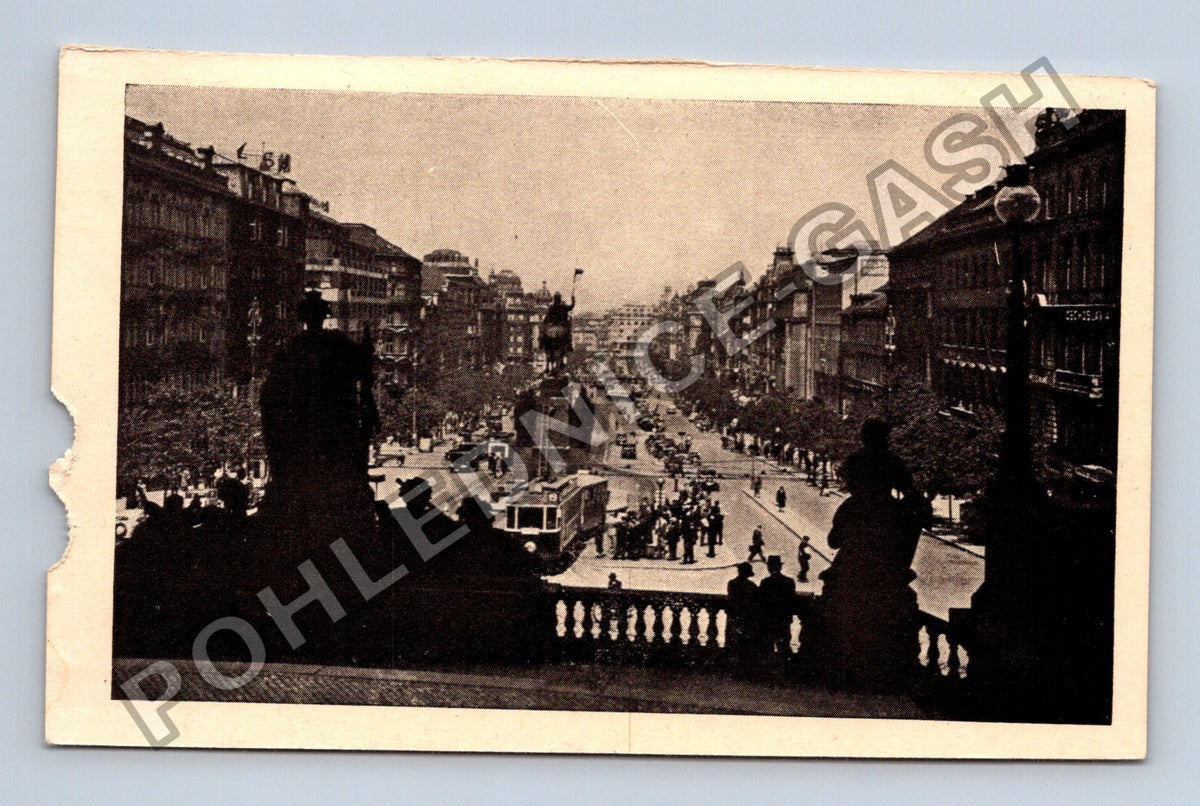 Pohlednice Praha Václavské náměstí Wenzelsplatz (M39950)