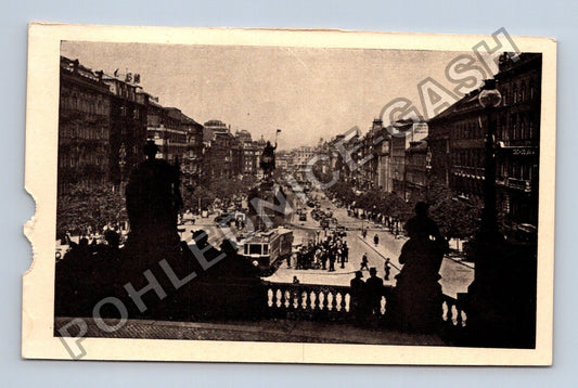Pohlednice Praha Václavské náměstí Wenzelsplatz (M39950)