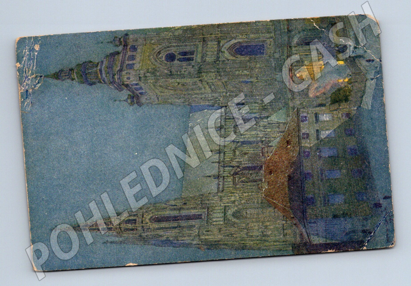 Pohlednice Praha Chrám sv Víta Šetelík motiv (M3996)