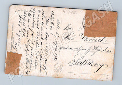 Pohlednice Praha Chrám sv Víta Šetelík motiv (M3996)