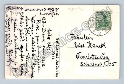 Pohlednice Dítě s oslíkem Ein verwundeter Held 1911 (M39974)