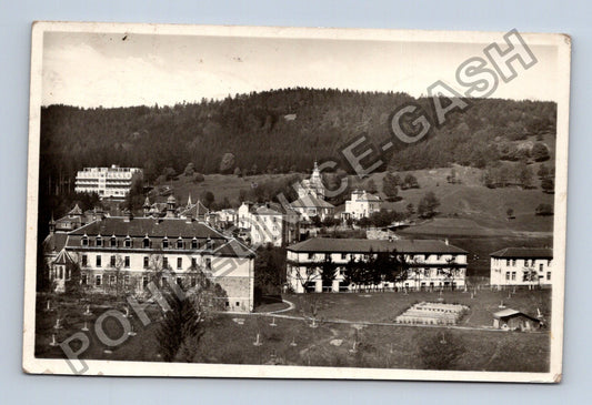 Pohlednice Lázně Luhačovice Pražská čtvrť Miramonti 1948 (M39989)