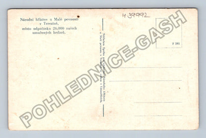 Pohlednice Národní hřbitov Malá pevnost Terezín (M39992)
