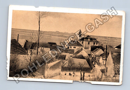 Pohlednice Lidice z jihu Lidice from south (M39996)