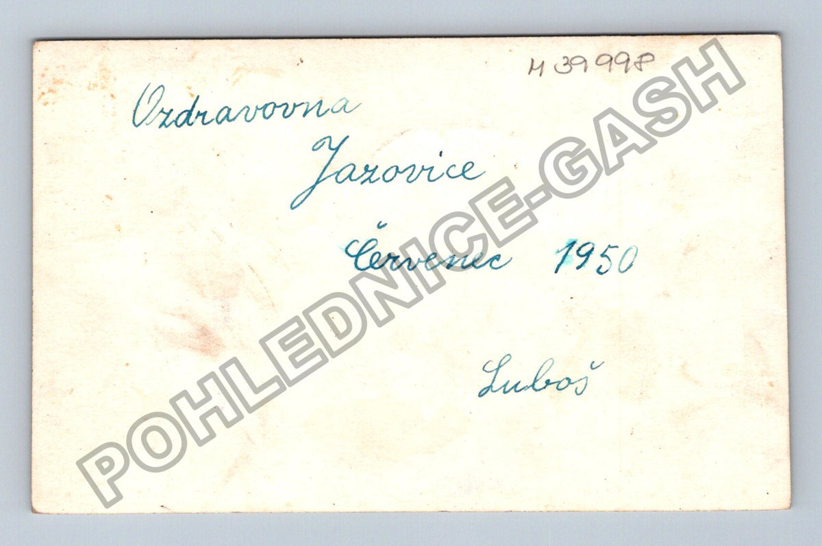 Stará fotografie Ozdravovna Jarovice Červenec 1950 skupina (M39998)