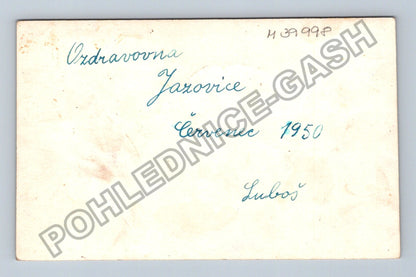 Stará fotografie Ozdravovna Jarovice Červenec 1950 skupina (M39998)