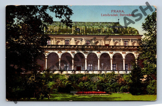 Pohlednice Praha Letohrádek Belvedere historická (M400)