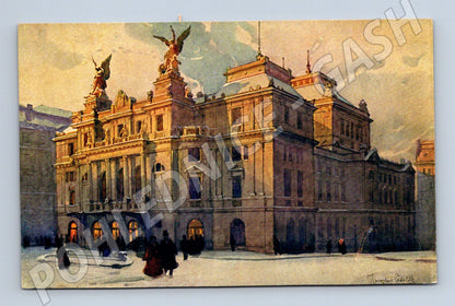 Pohlednice Praha Městské divadlo Královy Vinohrady (M4000)